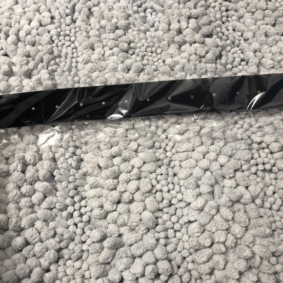 Black vegan leather belt - Picture 3 of 4